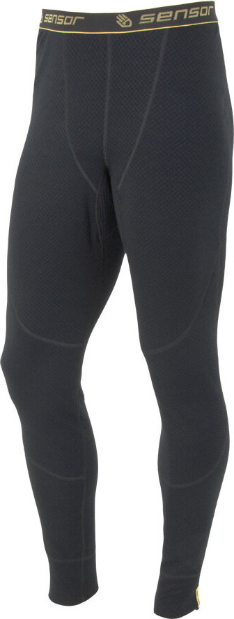 Pánské merino spodky SENSOR df černá Barva: černá, Velikost: XXXL