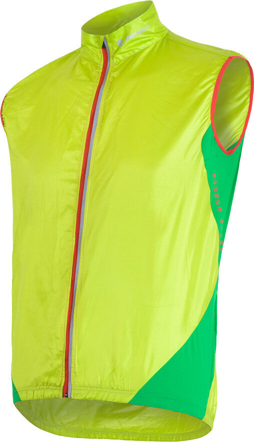 Pánská vesta SENSOR Parachute extralite zelená Velikost: S, Barva: Zelená