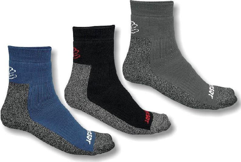 Ponožky SENSOR Treking šedá/černá/modrá Velikost: 3/5, Barva: šedá