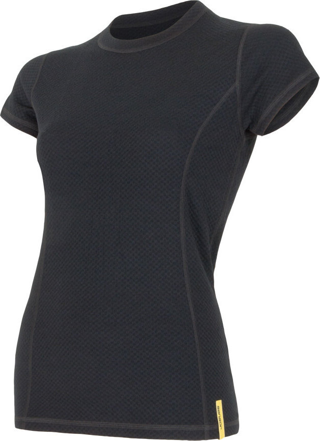 Dámské merino tričko SENSOR df černá Velikost: XL, Barva: černá