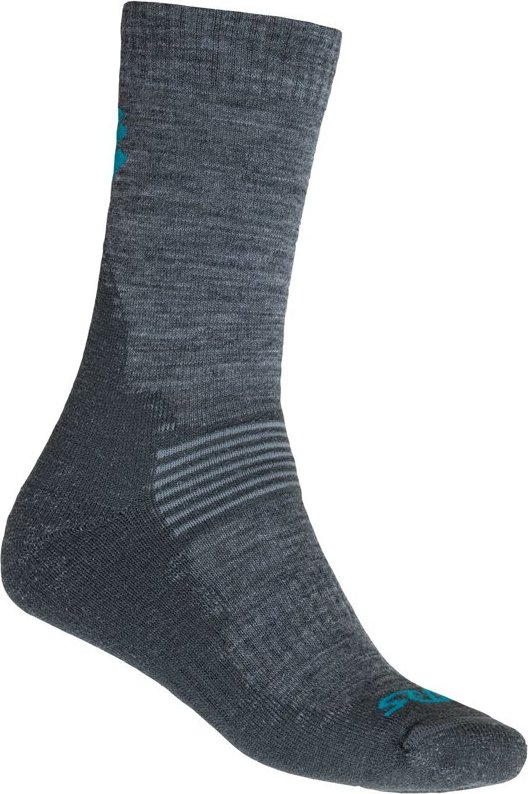 Ponožky SENSOR Expedition merino šedá/modrá Barva: Modrá, Velikost: 9/11