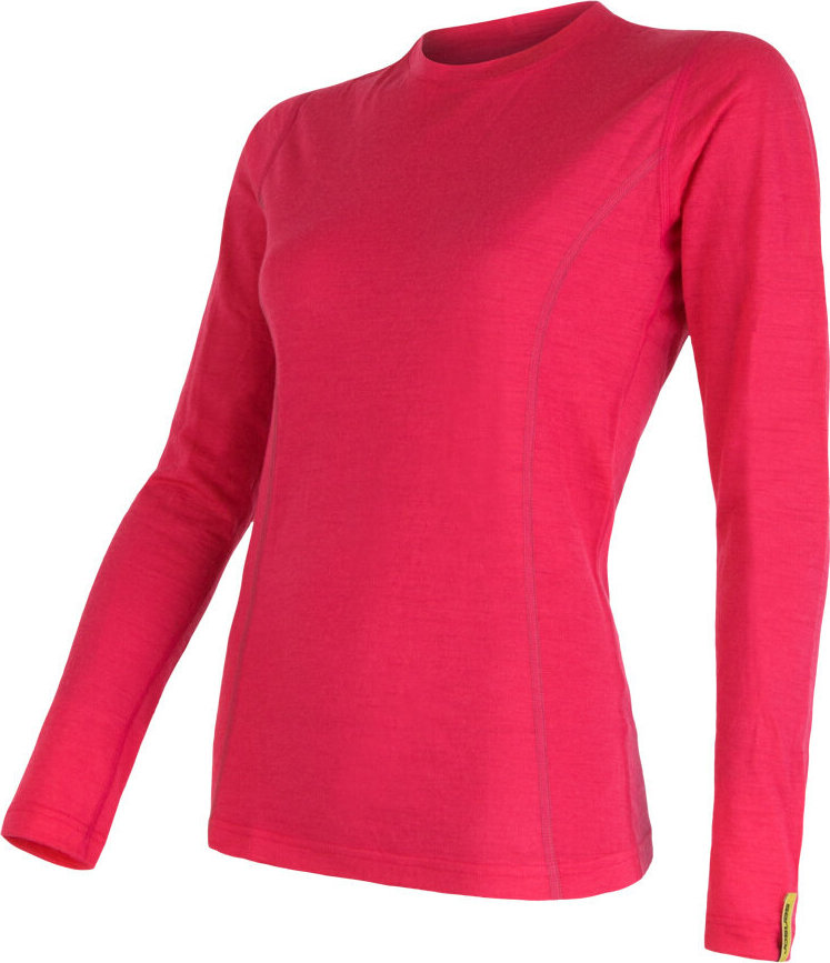 Dámské termo tričko SENSOR Merino active růžová Velikost: XL, Barva: růžová