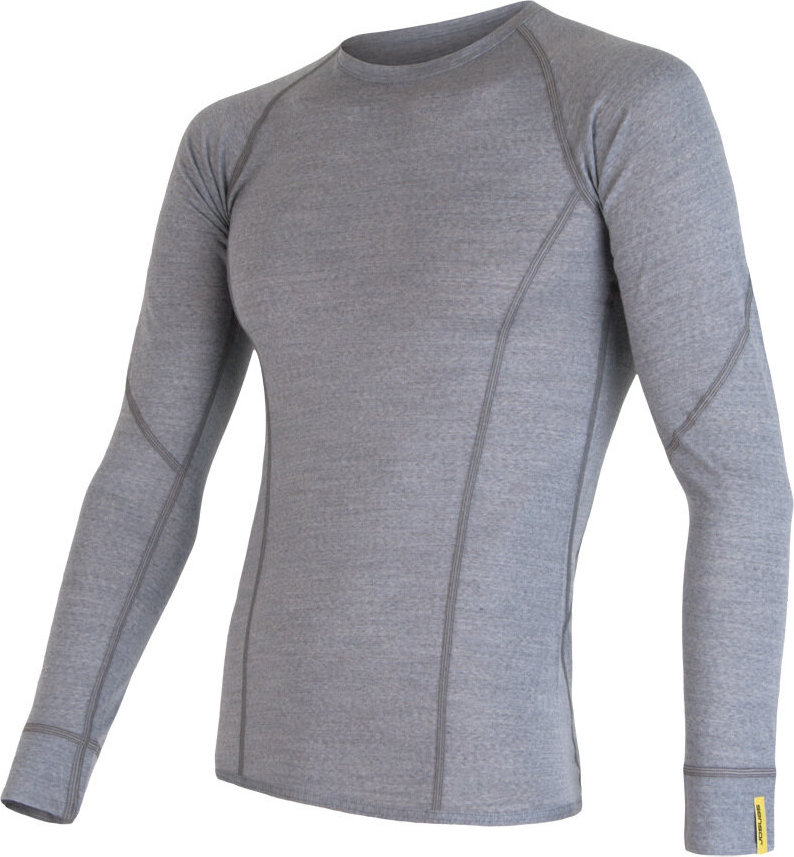 Pánské merino tričko SENSOR active šedá Velikost: XL, Barva: šedá