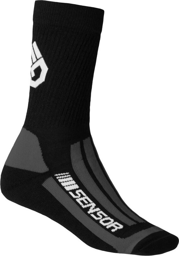Ponožky SENSOR Treking merino černá/šedá Velikost: 9/11, Barva: šedá