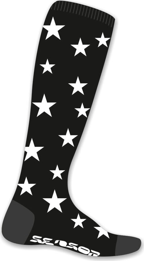 Ponožky SENSOR Thermosnow stars černá Velikost: 9/11, Barva: černá