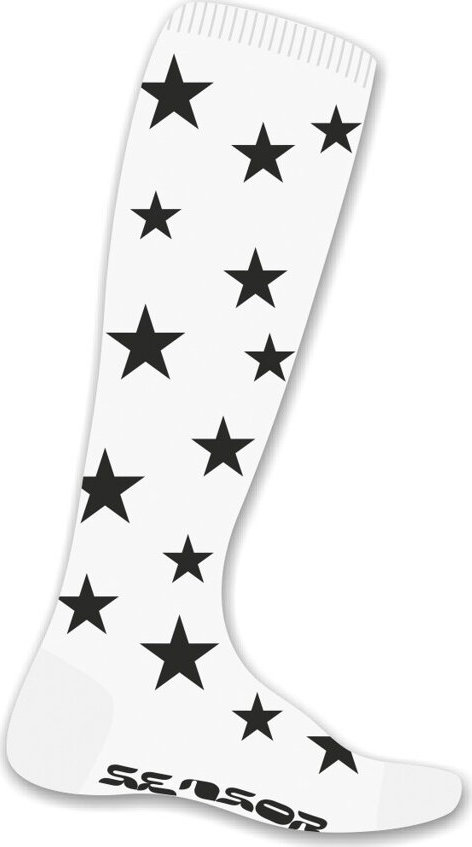 Ponožky SENSOR Thermosnow stars bílá Velikost: 9/11, Barva: Bílá