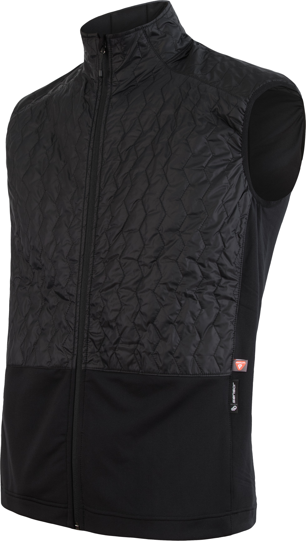 Pánská vesta SENSOR Infinity zero černá Barva: černá, Velikost: M