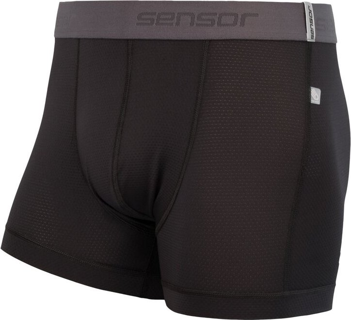 Pánské funkční boxerky SENSOR Coolmax tech černá Barva: černá, Velikost: M