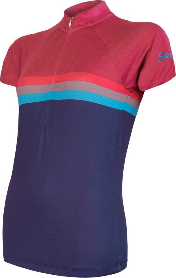 Dámský cyklodres SENSOR Cyklo summer modrá Barva: Modrá, Velikost: L