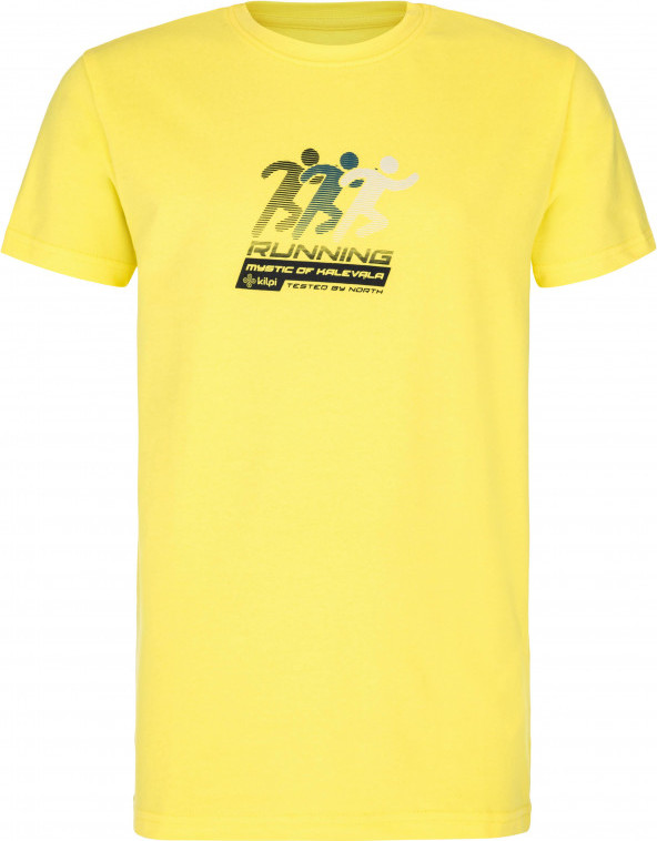 Chlapecké bavlněné tričko KILPI Lami-jb žlutá Velikost: 158