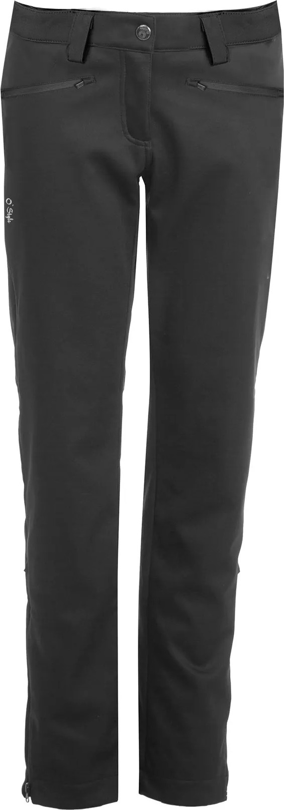 Dámské softshellové kalhoty O'STYLE Riva II černé Velikost: 36