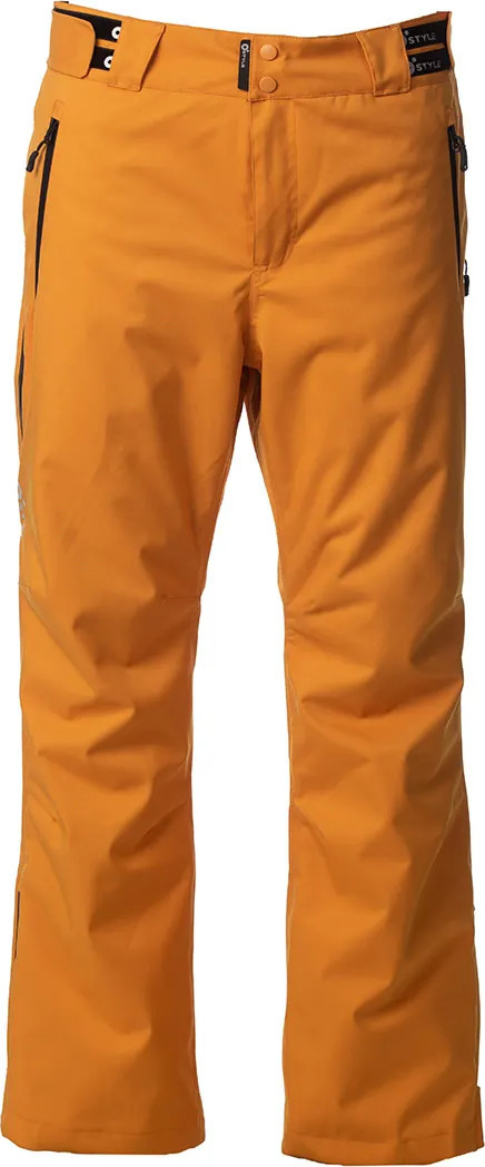 Juniorské lyžařské kalhoty O'STYLE Riley oranžové Velikost: 14/XS