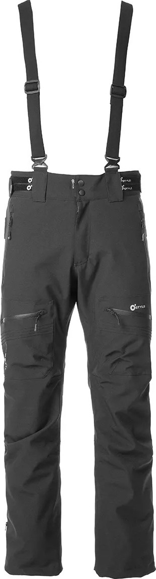Lyžařské kalhoty O'STYLE Val III černé Velikost: XL