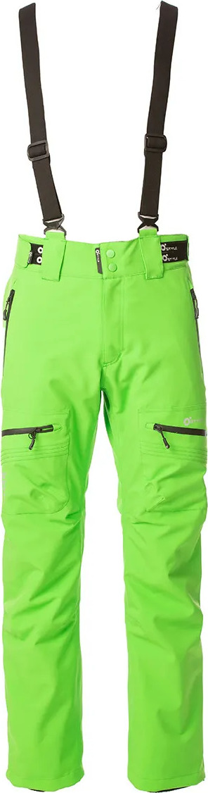 Lyžařské kalhoty O'STYLE Val III zelené Velikost: 2XL