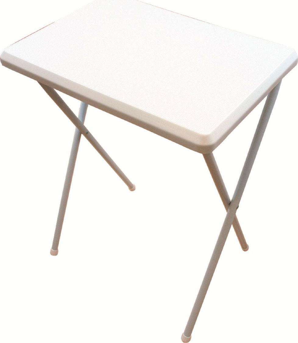 Skládací stolek HIGHLANDER malý bílý