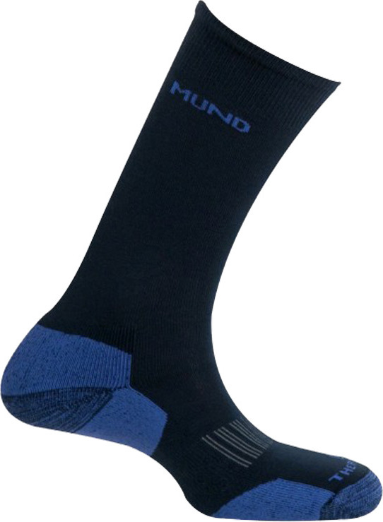 Lyžařské ponožky MUND CR-CO-Skiing tm.modré