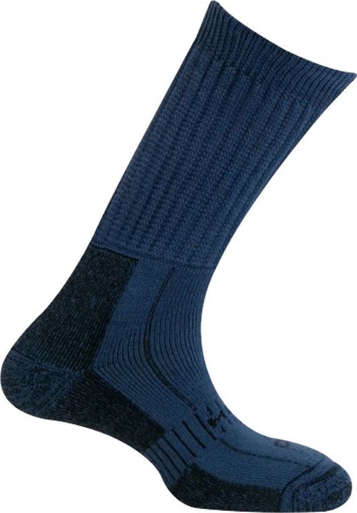 Trekingové merino ponožky MUND Explorer modro/šedé
