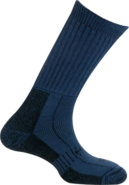 Trekingové merino ponožky MUND Explorer tm.modré