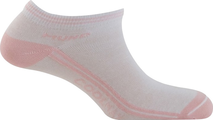 Ponožky MUND Invisible Coolmax bílo/růžové