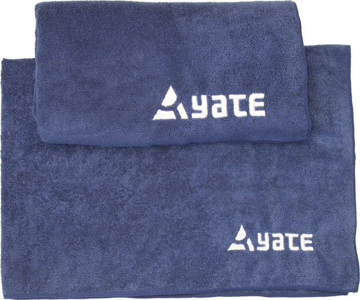Cestovní ručník YATE vel. L 61x89 cm tm.modrý