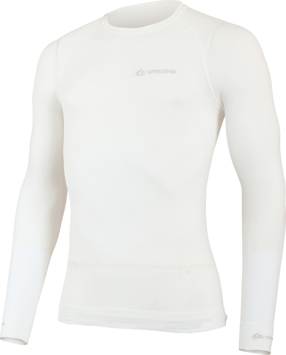 Pánské funkční triko LASTING Marby bílé Velikost: S/M