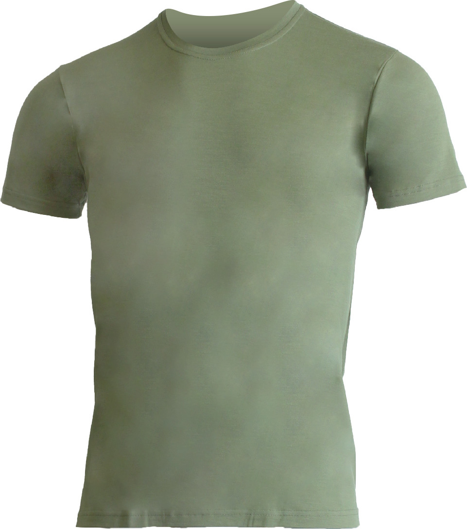 LASTING pánské merino triko CHUAN zelené Velikost: 3XL
