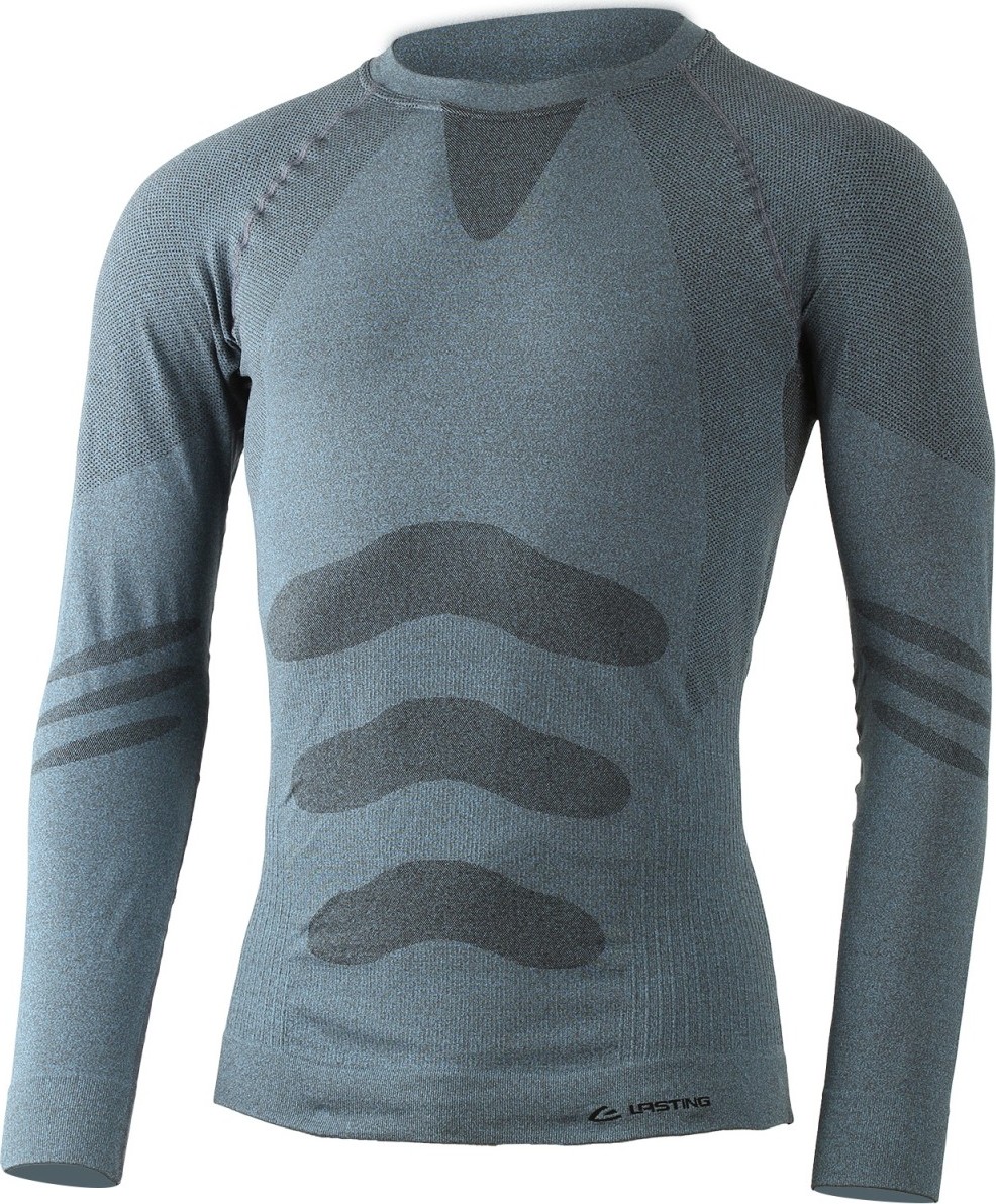 Pánské funkční triko LASTING Apol modré Velikost: 2XL/3XL