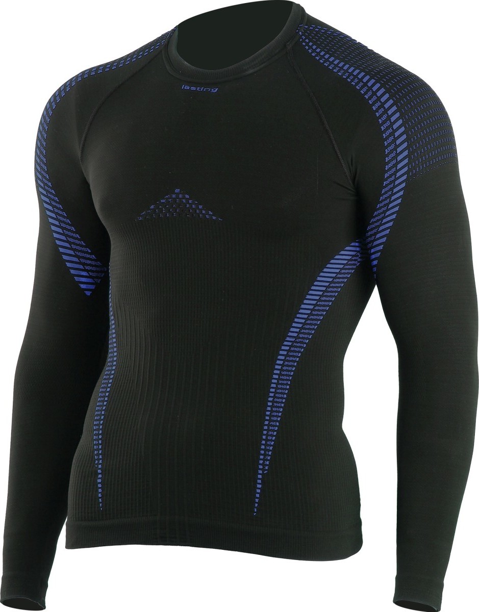 Pánské funkční triko LASTING Stem černé Velikost: 2XL/3XL