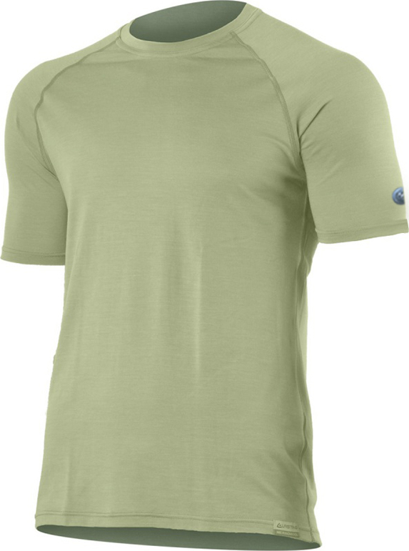 LASTING pánské merino triko QUIDO zelené Velikost: XL