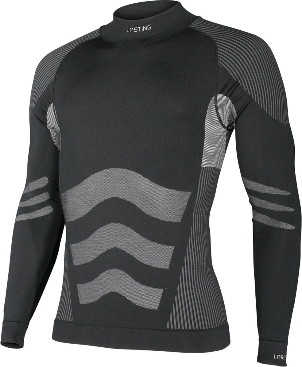 Pánské funkční triko LASTING Angel černé Velikost: XS