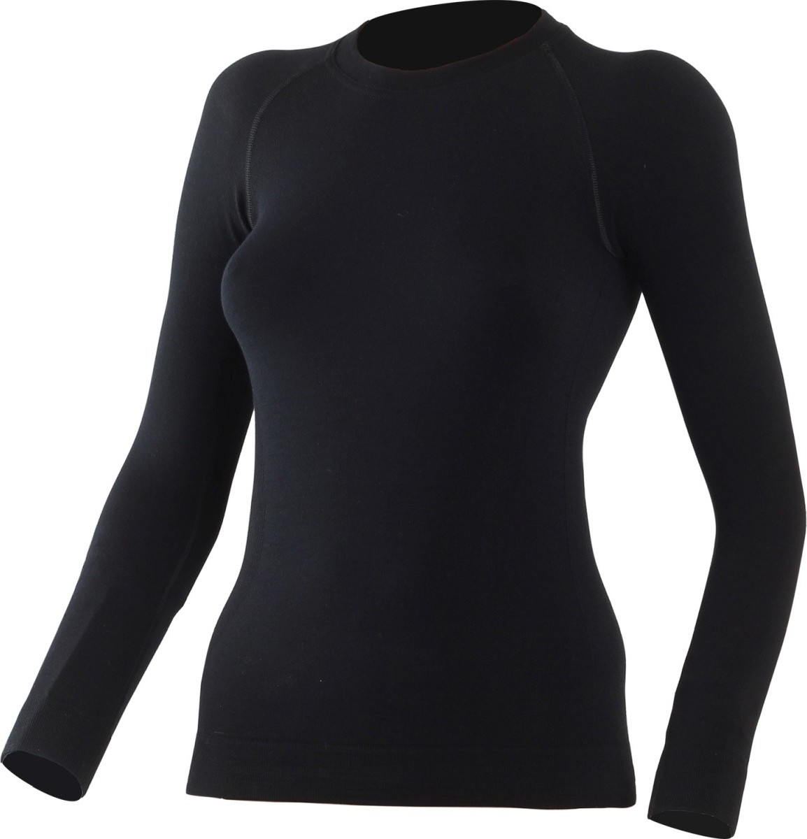 Dámské merino triko LASTING Wara černá Velikost: XS