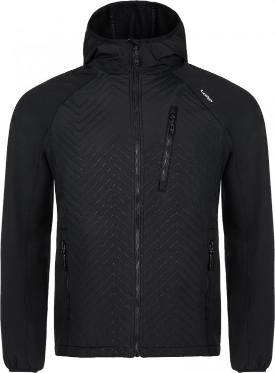 Pánská softshellová bunda LOAP Urtis černá Velikost: XXL