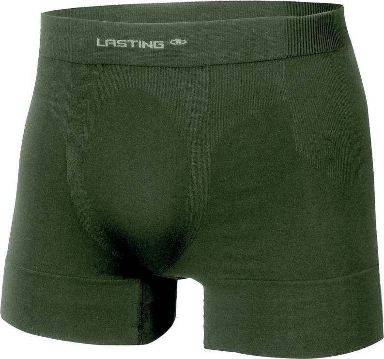 Pánské funkční boxerky LASTING Adam zelené Velikost: L/XL