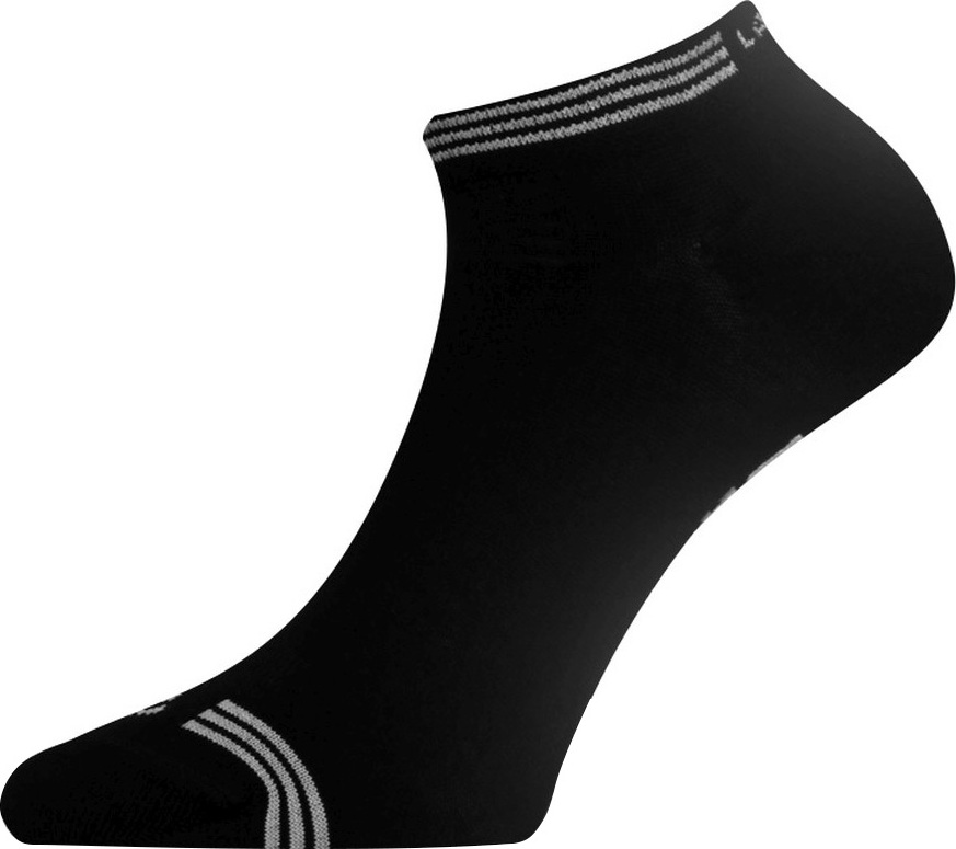 Bambusové ponožky LASTING Abe černé Velikost: (46-49) XL