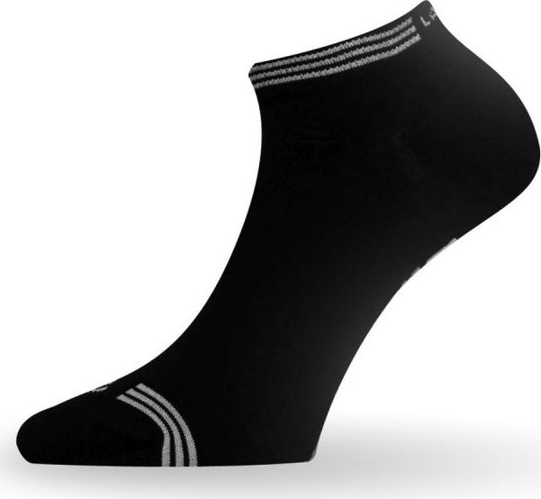 Bambusové ponožky LASTING Abe černé Velikost: (34-37) S