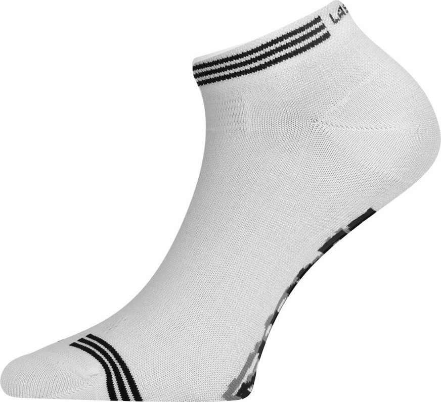 Bambusové ponožky LASTING Abe bílé Velikost: (42-45) L