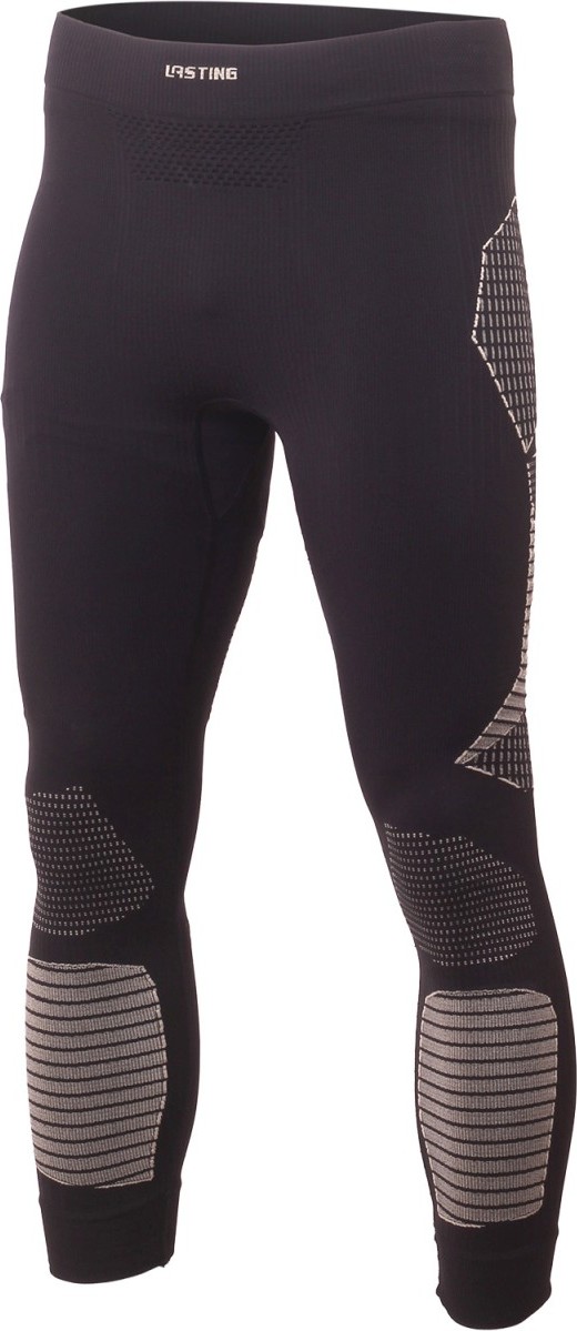 Pánské merino spodky LASTING Werono černé Velikost: 2XL/3XL