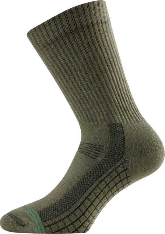 Bambusové ponožky LASTING Tsr khaki Velikost: (46-49) XL