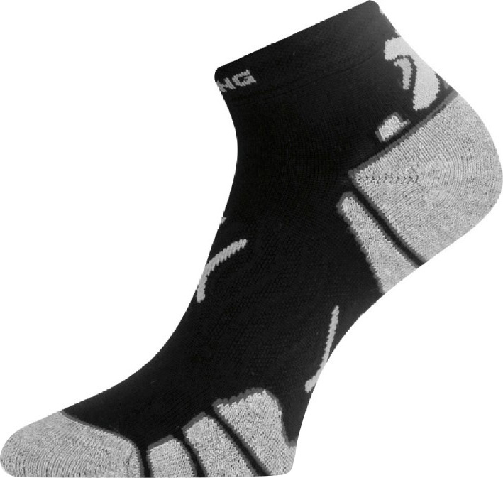Funkční běžecké ponožky LASTING Run černé Velikost: (38-41) M