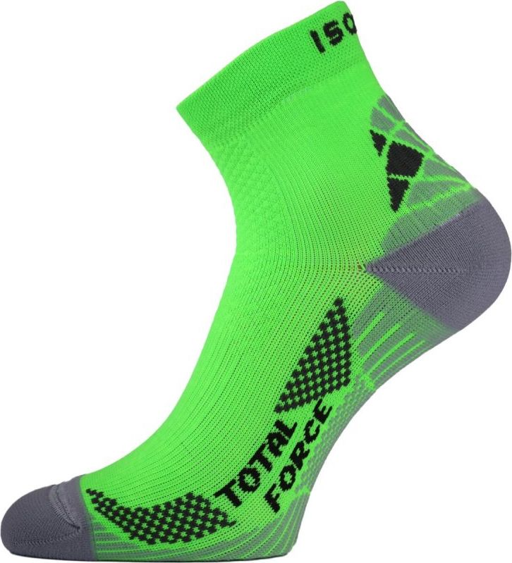 Funkční běžecké ponožky LASTING Rtf zelené Velikost: (42-45) L