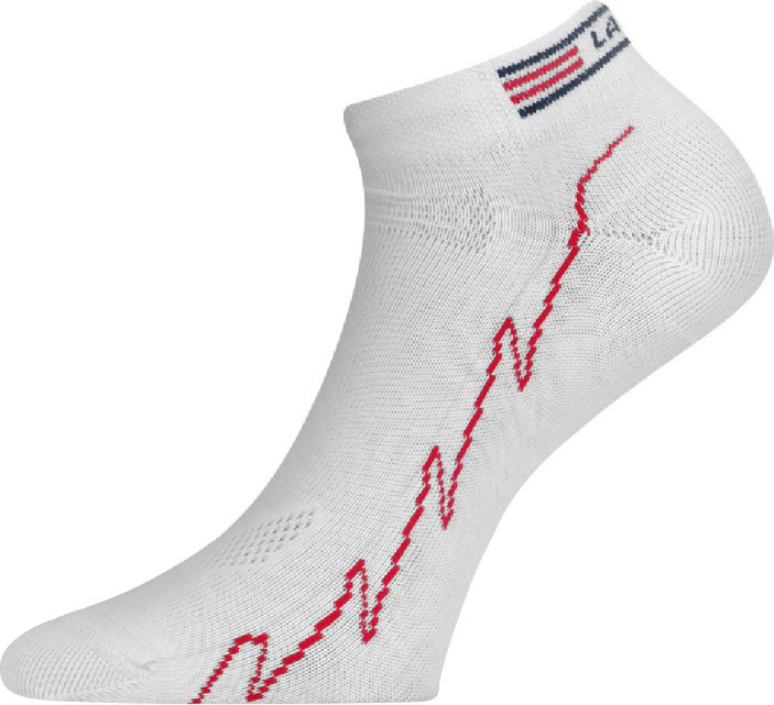 Funkční ponožky LASTING Ach bílé Velikost: (34-37) S