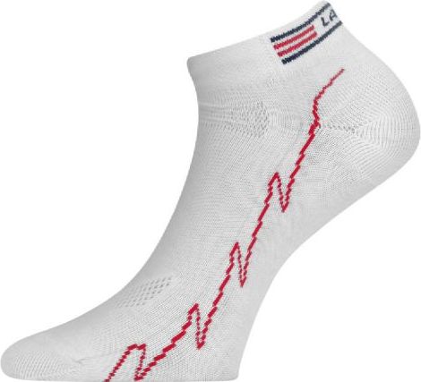 Funkční ponožky LASTING Ach bílé Velikost: (42-45) L