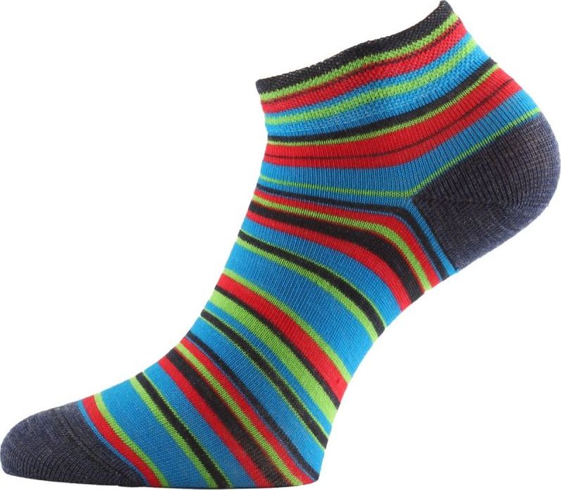 Funkční ponožky LASTING Duha proužkované Velikost: (38-41) M
