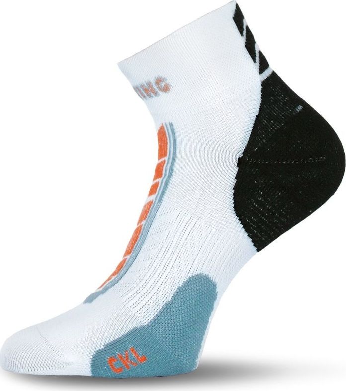Funkční cyklo ponožky LASTING Ckl bílé Velikost: (42-45) L