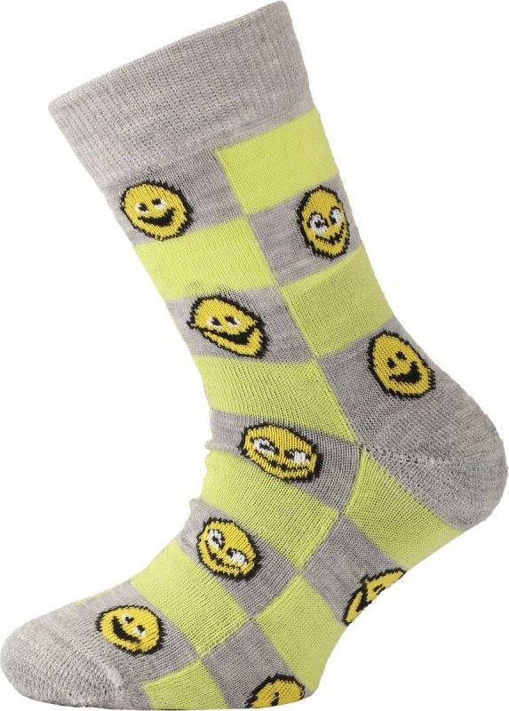 Dětské merino ponožky LASTING Tje žluté Velikost: (24-28) XXS