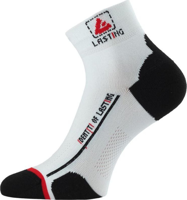 Funkční ponožky LASTING Tcu bílé Velikost: (42-45) L