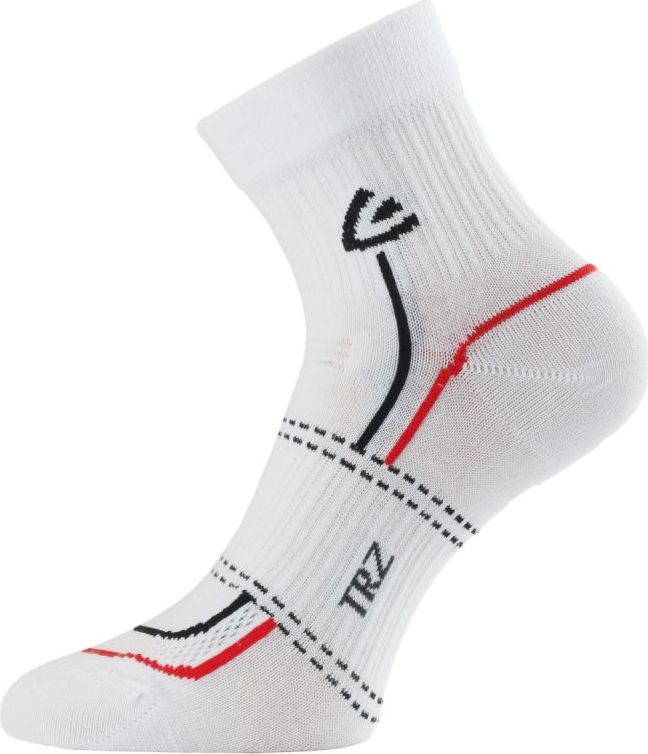 Funkční ponožky LASTING Trz bílé Velikost: (38-41) M