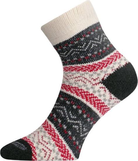 Funkční ponožky LASTING Hmc červené Velikost: (42-45) L