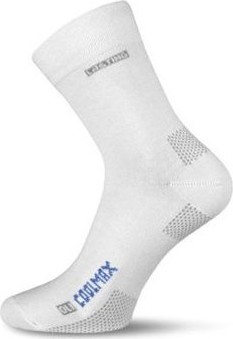Funkční ponožky LASTING Oli bílé Velikost: (42-45) L