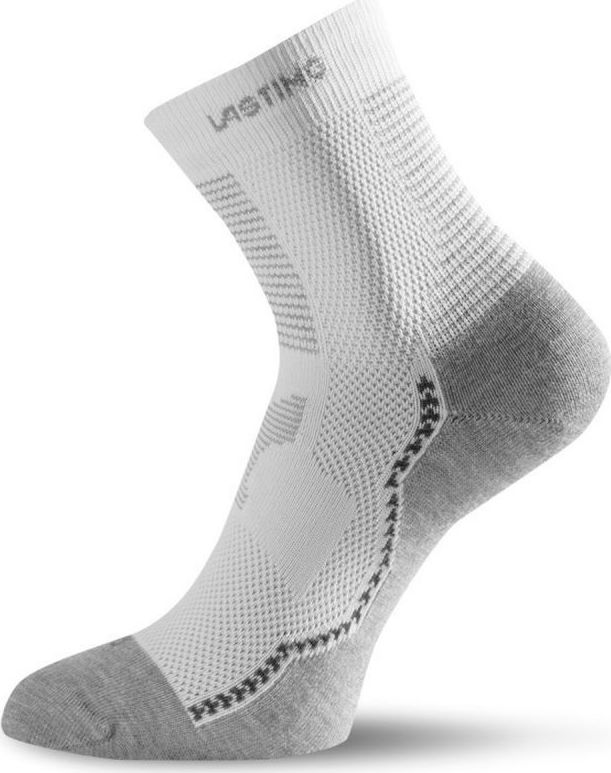Funkční ponožky LASTING Tca bílé Velikost: (42-45) L